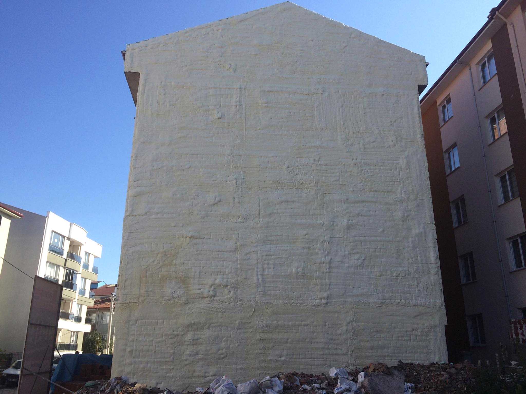 Dış Cephe Sprey Poliüretan Köpük