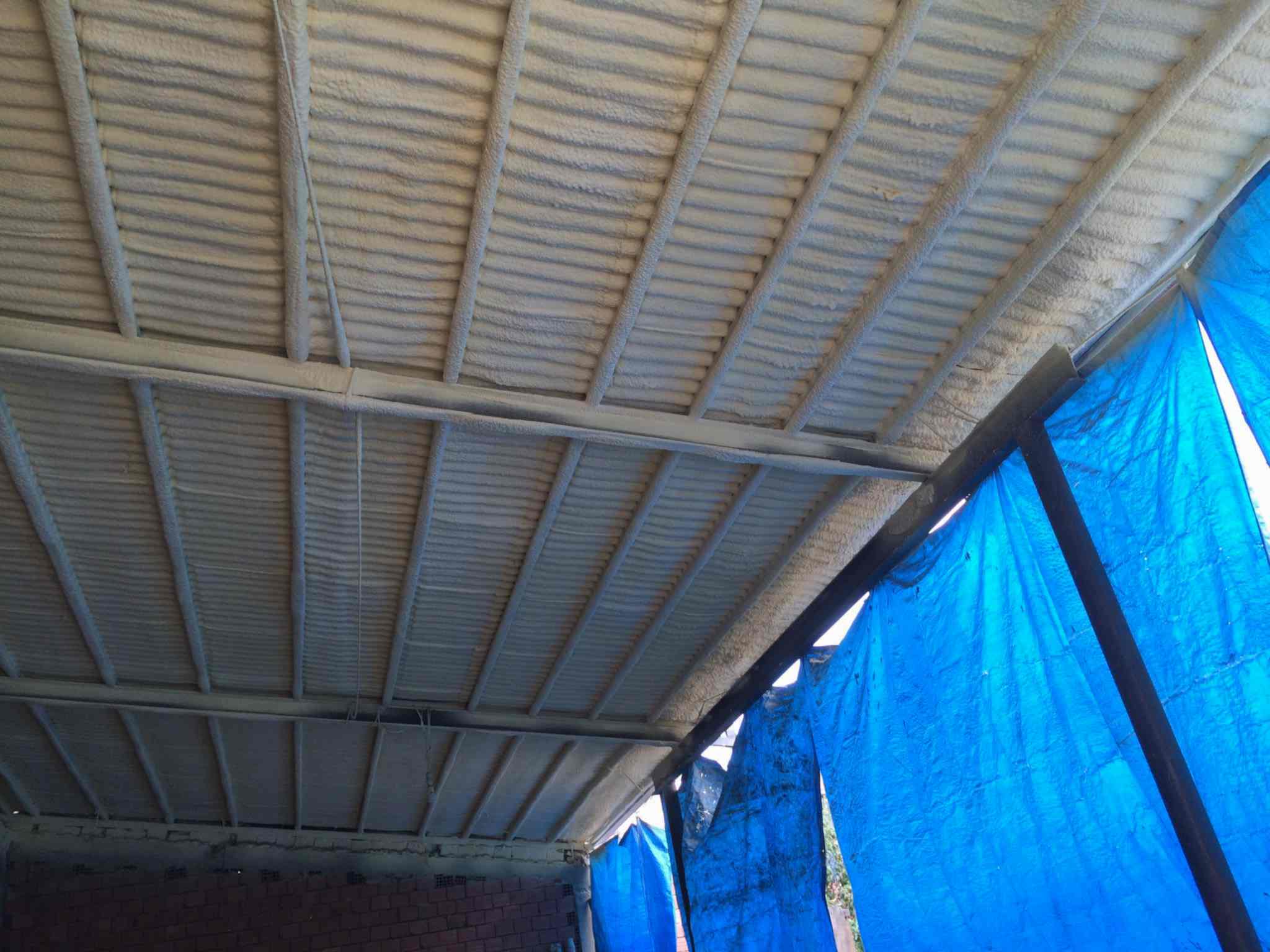 Onduline Üzeri Sprey Poliüretan Köpük